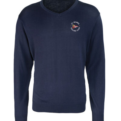 St Mawes Men's V Neck Sweater Thumbnail